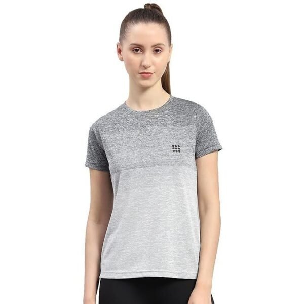 ROCK.IT Rockit from House of Monte Carlo Womens Striped Round Neck Half Sleeve Top